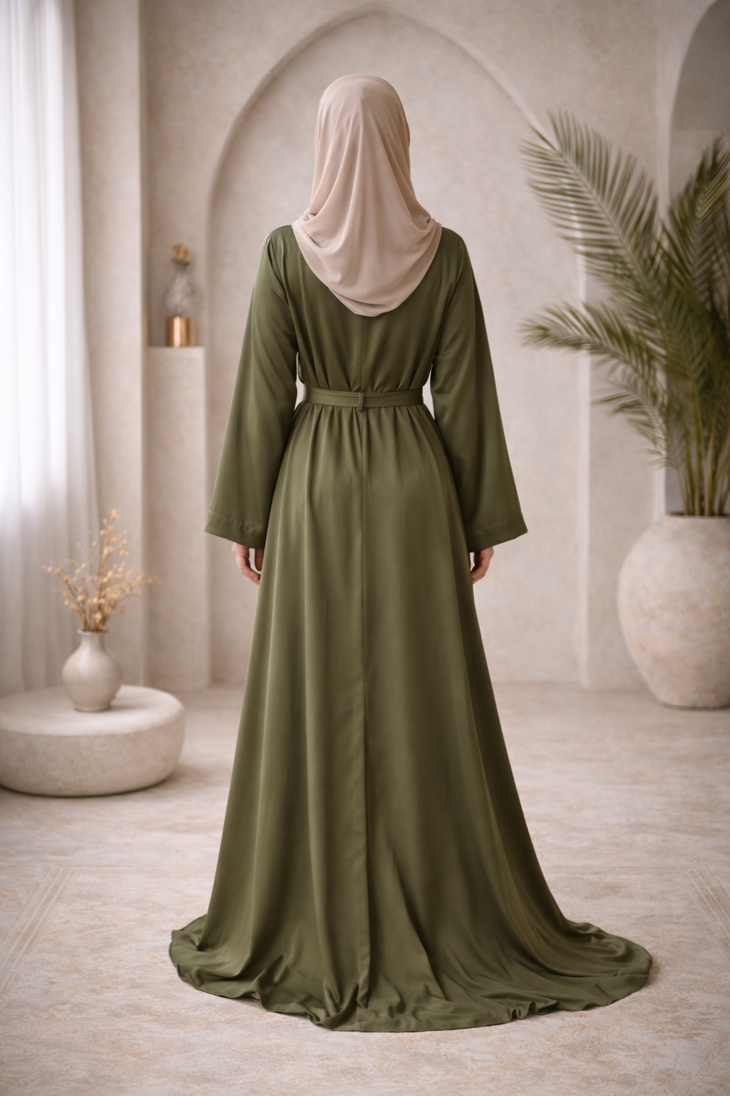 Everyday Premium Abaya - Groen