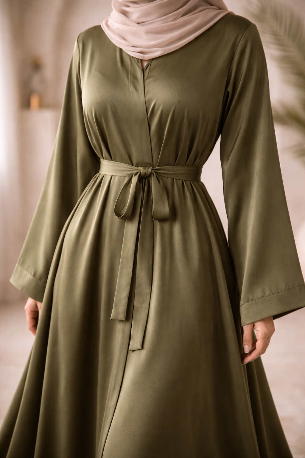 Everyday Premium Abaya - Groen